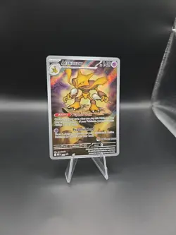 Alakazam 009 Me: Mega Evolution Promo Holo Pokemon Center Stamped - Image 2