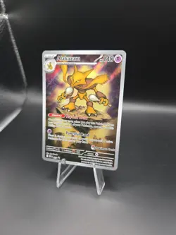 Alakazam 009 Me: Mega Evolution Promo Holo Pokemon Center Stamped - Image 4