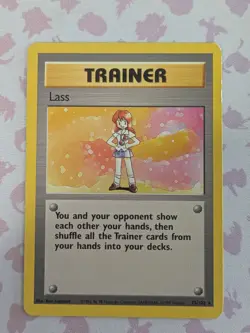 Lass - Pokemon Base Set (Unlimited) 75/102 MP - Image 1