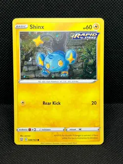 Pokemon TCG Shinx(Swirl) 046/163 Cosmos Holo Promo - Image 1