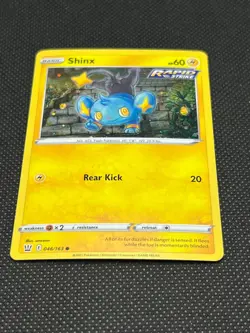 Pokemon TCG Shinx(Swirl) 046/163 Cosmos Holo Promo - Image 3