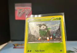 Pokemon Skiddo XY11 Black Star Promo SWIRL - LP- - Image 2