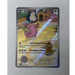 Pokemon TCG Chansey 187/167 Sv06 Twilight Masquerade SIR English - Near Mint - Image 1