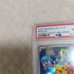 Psa8 Pikachu Scarlet Violet 001Sv P Card Collectible Pokemon - Image 2