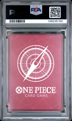 2025 ONE PIECE JAPANESE PROMOS 8 PACKS BATTLE #P MONKEY D. LUFFY PSA 8 - Image 2