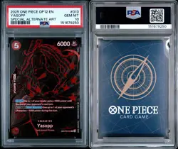 One Piece Yasopp (SP) OP09-013 Legacy of the Master Foil PSA 10 - Image 3