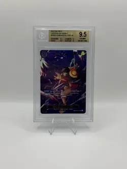 One Piece CCG Monkey.D.Luffy OP09-119 SP BGS 9.5 - Image 1