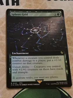 Final Fantasy Magic: The Gathering Sphere Grid Extended Art Foil Card #123 - Image 1
