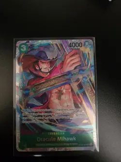 Dracule Mihawk ST12-003 Starter Deck 12: Zoro and Sanji Foil - Image 1