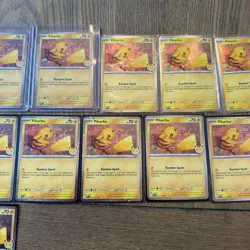 Pikachu 51/162 - Temporal Forces - Promo CosmosPokemon Card - M/NM bundle of 13 - Image 2