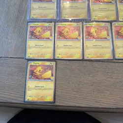 Pikachu 51/162 - Temporal Forces - Promo CosmosPokemon Card - M/NM bundle of 13 - Image 4