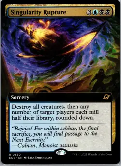 Edge of Eternities #350 Singularity Rupture (Extended Art) - Image 1