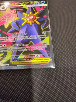 MEGA Starmie EX Perfect Order Pokemon Card Full Art ENGLISH - Image 2