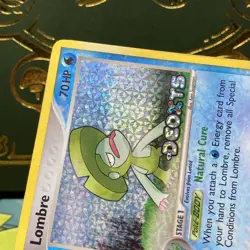 Lombre 34/107 Ex Deoxys 2005 Reverse Holo Foil Stamped Pokemon Card MP - Image 3