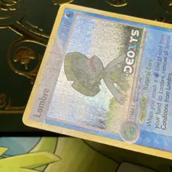 Lombre 34/107 Ex Deoxys 2005 Reverse Holo Foil Stamped Pokemon Card MP - Image 4