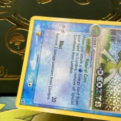Lombre 34/107 Ex Deoxys 2005 Reverse Holo Foil Stamped Pokemon Card MP - Image 5