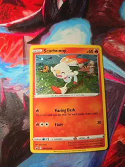Scorbunny - (Cosmos Holo) SWSH244 SWSH: Sword & Shield Promo Cards Holo - Image 1
