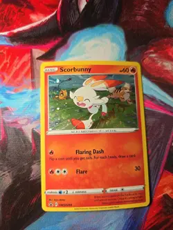 Scorbunny - (Cosmos Holo) SWSH244 SWSH: Sword & Shield Promo Cards Holo - Image 2