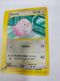 MINT Chansey - 69/147 - Common - Aquapolis - Pokemon Card - Image 5