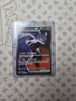 Team Rocket's Mewtwo ex 281/217 SIR Ascended Heroes Holo Pokemon Card - Image 4