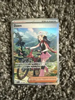 Dawn 129/094 Pokemon TCG Phantasmal Flames SIR NM English Pokemon Card - Image 1