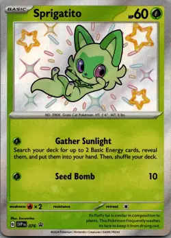 Sprigatito Promo SV: Scarlet & Violet Promo Cards 076 NM - Image 1