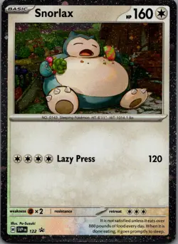 Snorlax Promo SV: Scarlet & Violet Promo Cards 122 NM - Image 1