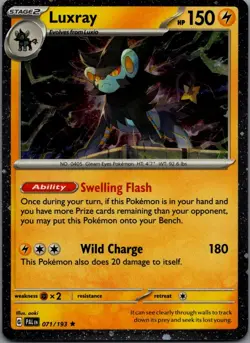 Luxray - (Cosmos Holo) Promo Miscellaneous Cards & Products 071/193 NM - Image 1