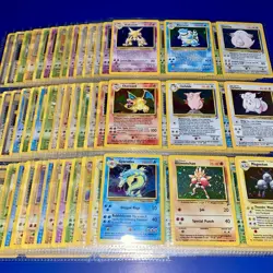 Complete Master Base Set 2 130/130 WOTC Vintage Pokemon Cards Charizard HOLO - Image 1