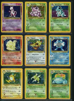 Complete Master Base Set 2 130/130 WOTC Vintage Pokemon Cards Charizard HOLO - Image 5