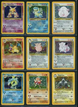 Complete Master Base Set 2 130/130 WOTC Vintage Pokemon Cards Charizard HOLO - Image 3