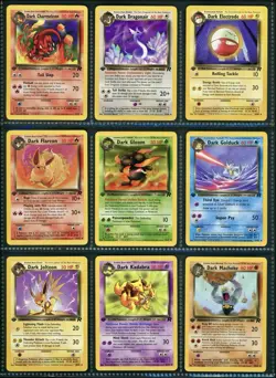 NM/M COMPLETE Pokemon 1st Edition TEAM ROCKET 48-Card All UNCOMMON COMMON Set - Image 3
