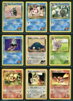 Pokemon Gym Heroes Set COMPLETE Non Holo 20-132 ALL 113 Binder Cards Lot NM/VLP - Image 5