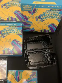 X5 Pokemon Ascended Heroes ETB Opened, Includes Promo Card And Extras, No Packs - Image 5