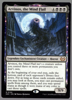 Arvinox, the Mind Flail 0130 Non Foil Mythic Duskmourn MTG Near Mint - Image 1
