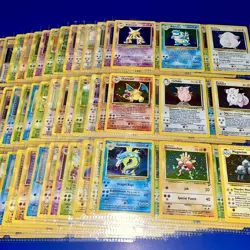 Complete Master Base Set 2 130/130 WOTC Vintage Pokemon Cards Charizard HOLO - Image 1