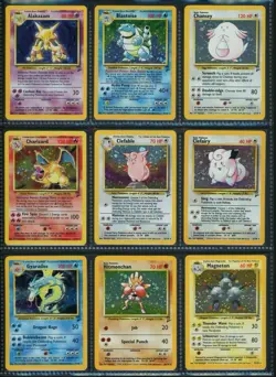 Complete Master Base Set 2 130/130 WOTC Vintage Pokemon Cards Charizard HOLO - Image 3