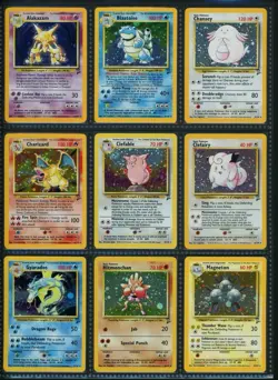 Complete Master Base Set 2 130/130 WOTC Vintage Pokemon Cards Charizard HOLO - Image 3