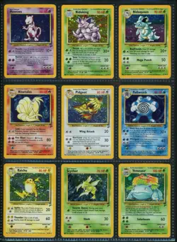 Complete Master Base Set 2 130/130 WOTC Vintage Pokemon Cards Charizard HOLO - Image 5