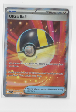Pokemon Ultra Ball 264/217 ASC EN Trainer-Item Rare Full Art Holo Card - Image 1