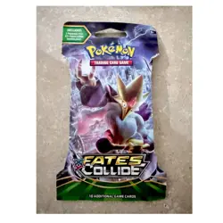 Pokemon TCG XY—Fates Collide Booster Pack 10 Cards English 2016 Alakazam - Image 1