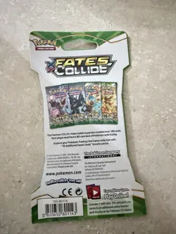 Pokemon TCG XY—Fates Collide Booster Pack 10 Cards English 2016 Alakazam - Image 2
