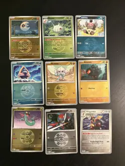 Pokemon TCG Ascended Heroes Poke Ball Holo Lot Of 9 cards Mint Nm - Image 1