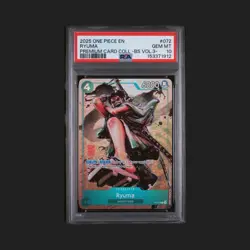 Ryuma Foil Alt Art 072 Premium Card Coll BS Vol.3 PSA 10 EN 2025 - Image 1