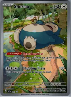 Snorlax Promo SV: Scarlet & Violet Promo Cards 051 NM - Image 1