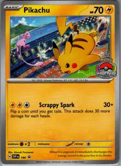 Pikachu - Promo SV: Scarlet & Violet Promo Cards 190 NM - Image 1