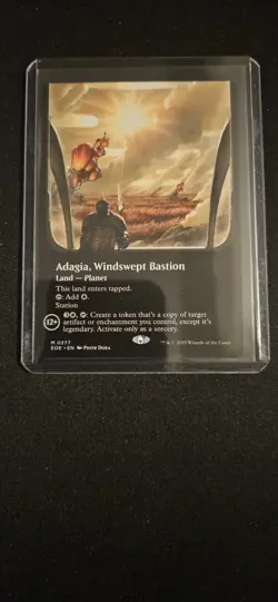 Adagia, Windswept Bastion (Borderless) Edge of Eternities Regular - Image 1