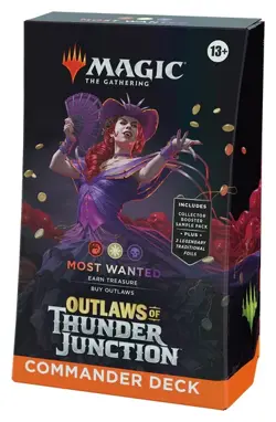 Most Wanted Commander Deck - Outlaws of Thunder Junction - Magic the Gathering - Image 1