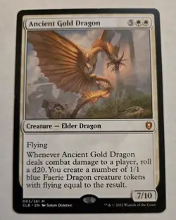 Ancient Gold Dragon Commander Legends: Battle for Baldur's Gate Regular - Image 1