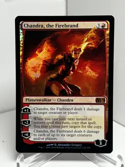 1 x Chandra, the Firebrand - Foil - Magic 2012 - NM-Mint - MTG - Image 3